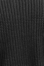 Cable-Knit Mock Neck Cap Sleeve Sweater