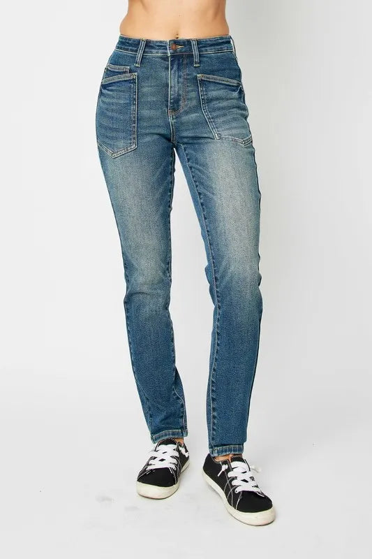 Judy Blue Full Size High Waist Skinny Jeans