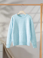 Round Neck Long Sleeve Sweater