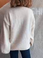 Relaxed Fit Round Neck Sweater