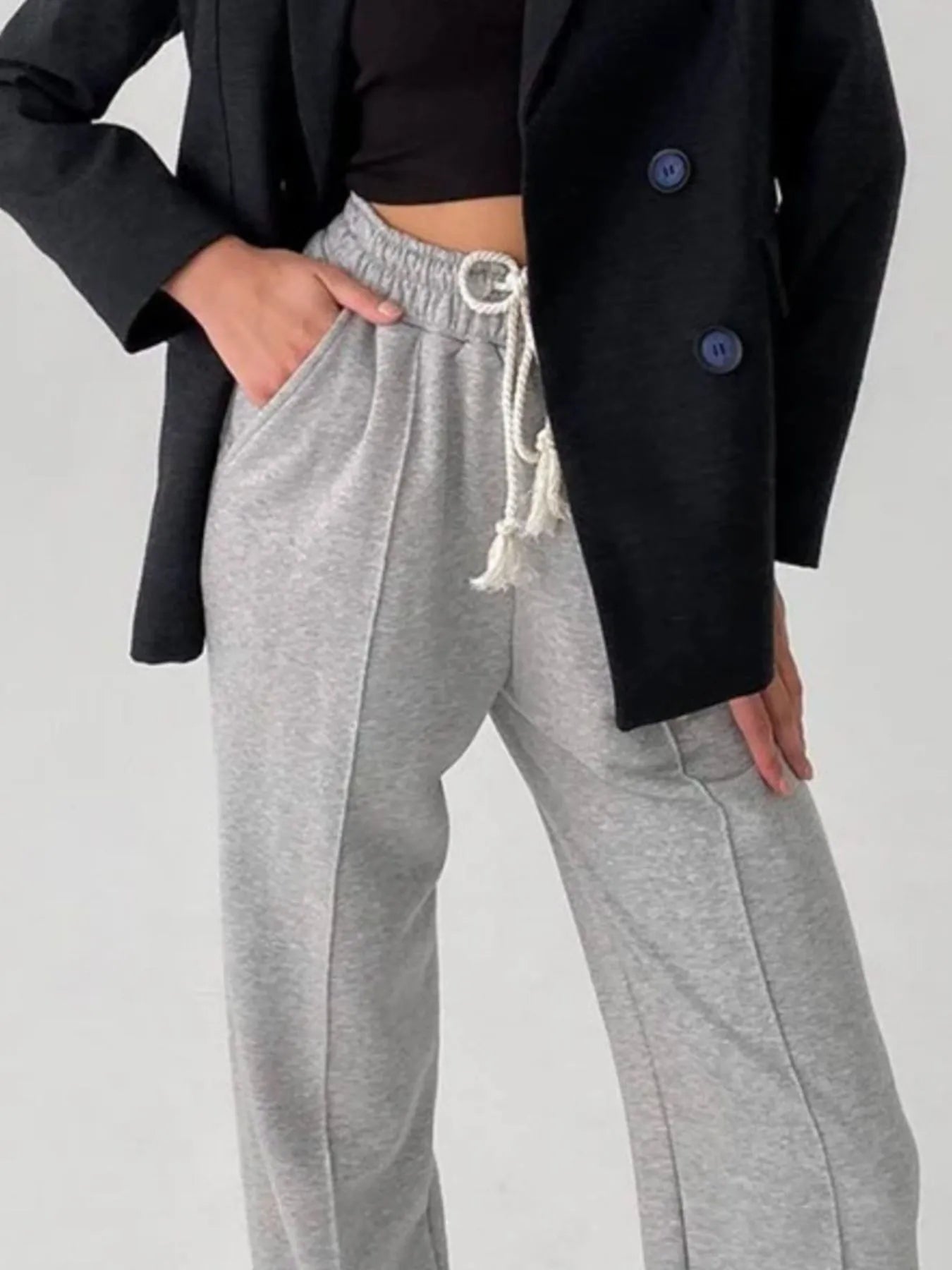 Casual Drawstring Jogger Pants