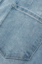 Button Fly High Waist Jeans