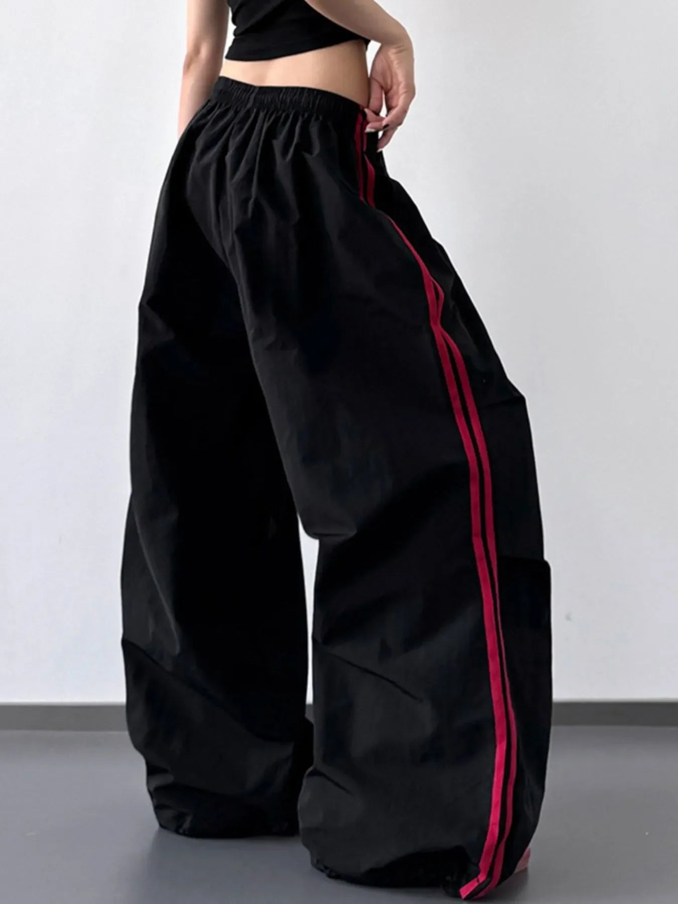 Wide Leg Drawstring Pants