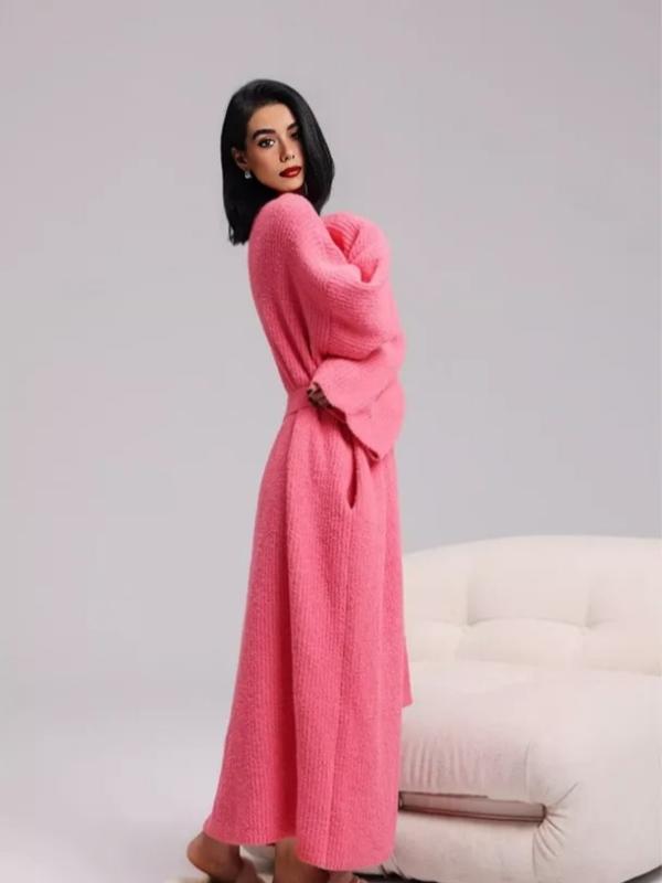 Double-Sided Fleece Robe
