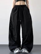 Wide Leg Drawstring Pants