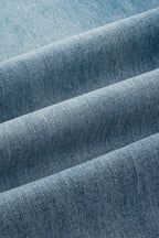 Button Fly High Waist Jeans