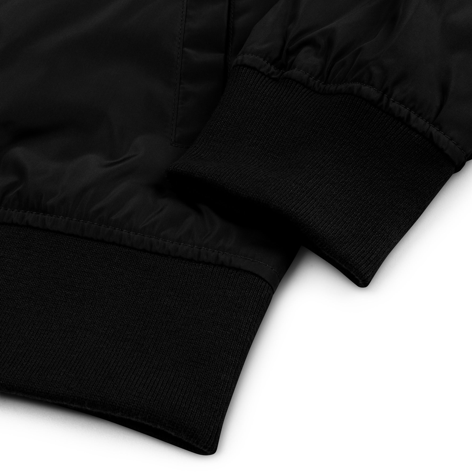 [GeoModa] Maze Infusion Embroidered Unisex Premium Recycled Bomber Jacket